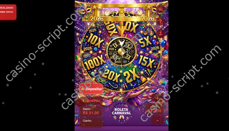 Roulette carnaval casino source code