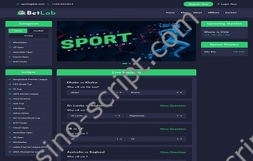 BetLab - Sports Betting Platform (nulled)